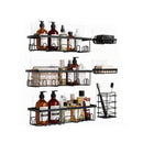 Shower Caddy Metal Bathroom Organiser Rust Resistant 6 Pack