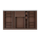 B Series Pull Out Storage Box Fits 900Mm Cabinet Natural Finish
