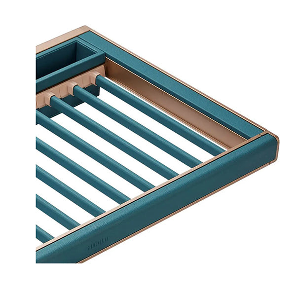 B Series Pull Out Trouser And Belt Rack Fits 600Mm Teal – Simply Wholesale