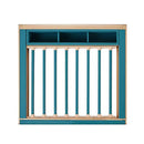 B Series Pull Out Trouser And Belt Rack Fits 600Mm Teal