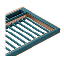 B Series Pull Out Trouser And Belt Rack Fits 900Mm Cabinet Teal Finish