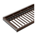 B Series Pull Out Trouser Belt Rack Holds 14 Pairs Natural Finish