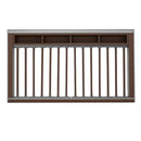 B Series Pull Out Trouser Belt Rack Holds 14 Pairs Natural Finish