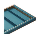 B Series Pull Out Wardrobe Storage Tray Fits 900Mm Teal Finish
