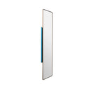 B Series Slide Out Hide Away Revolving Mirror Teal Finish