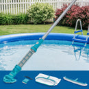 Pool Cleaner Maintenance Rechargeable Vacuum Cleaning Aluminium Pole 2m