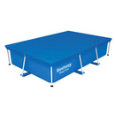 Pool Cover 264x174cm Rectangle Swimming Pool PE Shelter Fits 259x170cm Pools