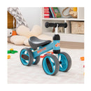 Baby Balance Bike With 4 Wheels And Limited Steering Blue