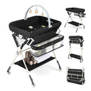 Baby Changing Table With Storage Bag And Shelf For Newborns And Infant