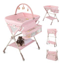 Baby Changing Table With Storage Bag And Shelf For Newborns And Infant