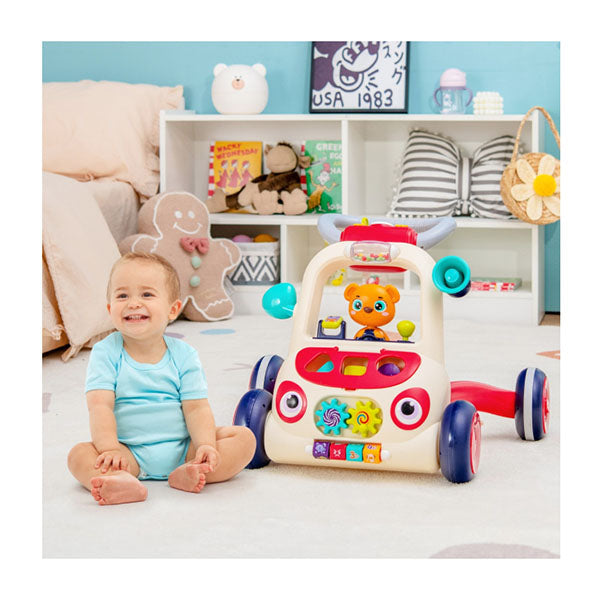 2in1 Baby Learning Walker Toddler with Music and Light for Over 9 Months
