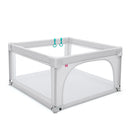 Baby Playpen Safety Activity Fence With 50 Ocean Balls Grey