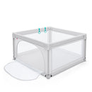 Baby Playpen Safety Activity Fence With 50 Ocean Balls Grey