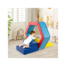 3 Piece Baby Foam Climbing Blocks With Colorful Ball Pit
