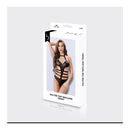Baci Wl Halter Top Wetlook Teddy Black One Size