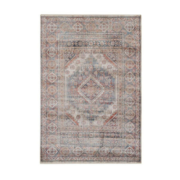 Bahama Cream Blue Modern Rug 240Cmx330Cm