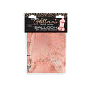 Glitterati Penis Party Balloon 90Cm Mylar Rose Gold