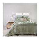 Bambury Flinders Coverlet Set Sage