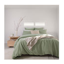 Bambury Linen Pillowcase Pair Sage
