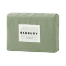 Bambury Linen Quilt Cover Set Sage