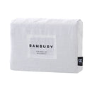 Bambury Linen Quilt Cover Set White