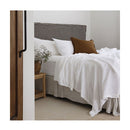 Bambury Linen Sheet Set White