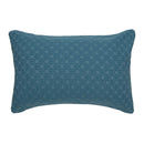Bambury Luna Jacquard Quilt Cover Set Teal