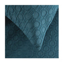 Bambury Luna Jacquard Quilt Cover Set Teal
