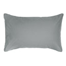 Bambury Panama Jacquard Quilt Cover Set Steel