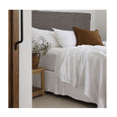 Bambury Qb Linen Valance White
