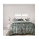 Bambury Sullivan Quilt Cover Set Sage