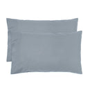 Bambury Temple Organic Cotton Sheet Set Steel Blue