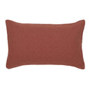 Bambury Trellis Jacquard Quilt Cover Set Brick