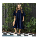 Bambury Wylie Adult Hooded Beach Poncho Navy