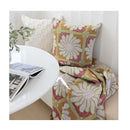 Bambury Zinnia Square Cushion Sorbet