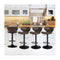 Set of 2 Height Adjustable Bar Stool Swivel Counter Chair