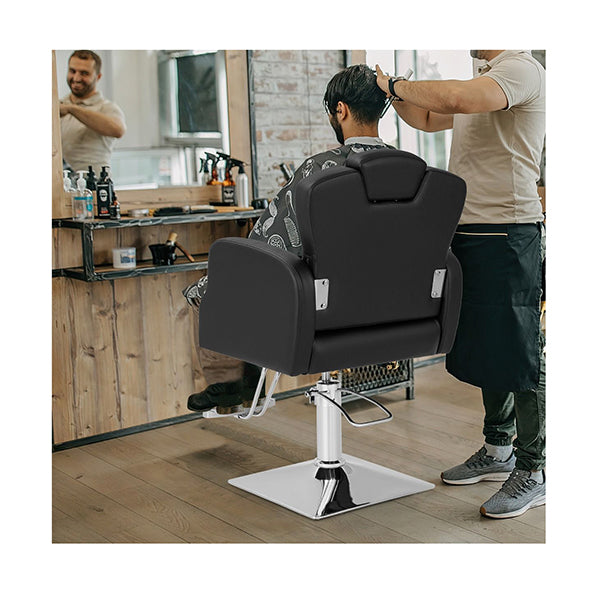 Heavy Duty Hydraulic Barber Chair With Adjustable Height