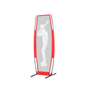 Baseball Pitching Kit With Rack Rebound Net Softball Training Aid