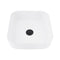 Bathroom Sinks Gloss White Ceramic Basin Bowl With Pop Up Waste
