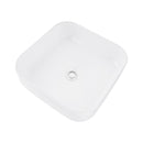 Bathroom Sinks Gloss White Ceramic Basin Bowl With Pop Up Waste