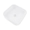 Bathroom Sinks Gloss White Ceramic Basin Bowl With Pop Up Waste