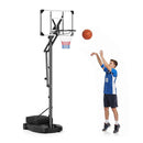 Basketball Hoop Outdoor 131 To 263 Cm Rim Height Adjustable