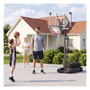 Basketball Hoop Outdoor 131 To 263 Cm Rim Height Adjustable