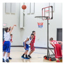 Basketball Hoop Stand With 193 To 248Cm Height Adjustment
