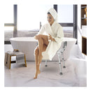 Bath Chair Shower Bench With Detachable Padded Arms For Seniors