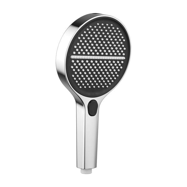 Bath Round Handheld Shower Head Rose Bidet Function 3 Mode