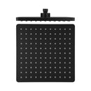 10 Square Plastic Bath Shower Head Only For Wall Ceiling Arm Rail