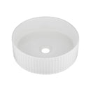Bathroom Ceramic Vanity Counter Top Basin Sink Round Hand