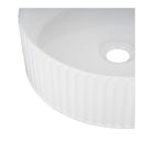 Bathroom Ceramic Vanity Counter Top Basin Sink Round Hand