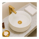Bathroom Ceramic Vanity Counter Top Basin Sink Round Hand